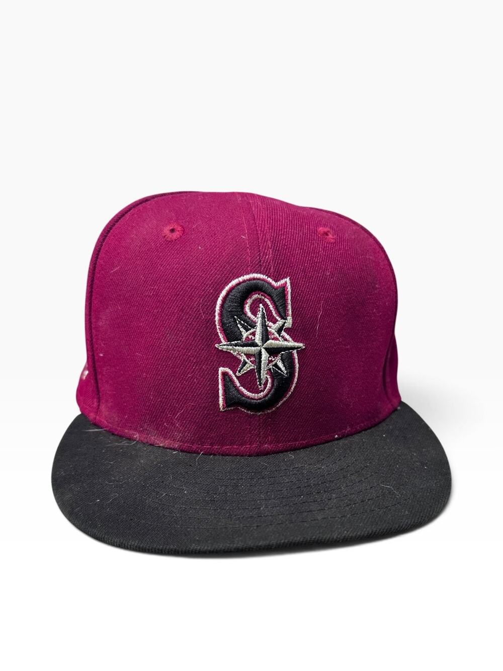 New Era Seattle Mariners SnapBack Hat 59Fifty Red 2023 All-Star Cap7 1/4